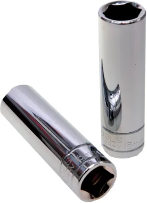 1/2" Drive Socket, Double Hex Deep 11mm KC Tools