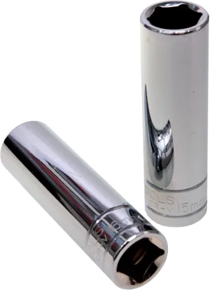 1/4" Drive Socket, Single Hex Deep 3/8" KC Tools