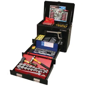 152 Piece AF & Metric  Tool Kit, Ute Box, 3 Drawer KC Tools