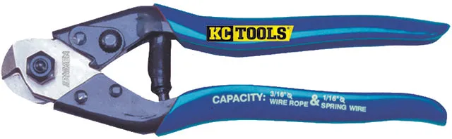 180mm Pliers, Wire Rope Cutting KC Tools