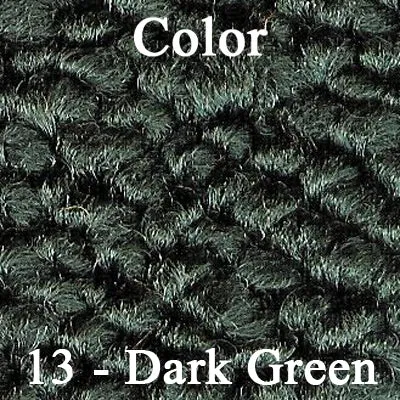 1968 CHRYSLER 300/NEWPORT CUSTOM 4-DOOR AUTOMATIC LOOP CARPET KIT - DARK GREEN