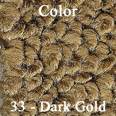 1971/1972 AUTO LOOP CARPET-DK GOLD