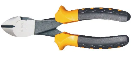 200mm Pliers, Diagonal Cutting, European Type Handles KC Tools