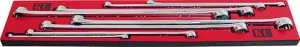 564 X 113 X 22mm Form Insert & 8 Piece Long Ring Spanner Set AF & Metric KC Tools