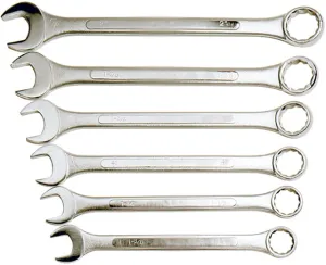 6 Piece Spanner Set, Jumbo, 1-3/8" - 2" KC Tools