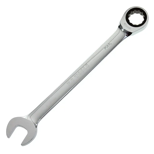 9/16" Spanner, One Way Gear Ratchet KC Tools