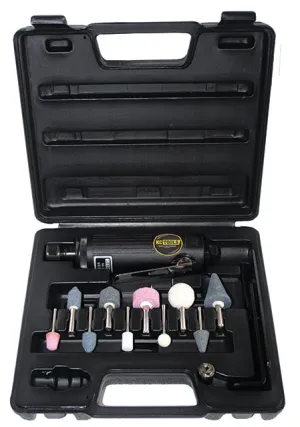 Die Grinder, Air - Kit With 10 Mounted Points KC Tools