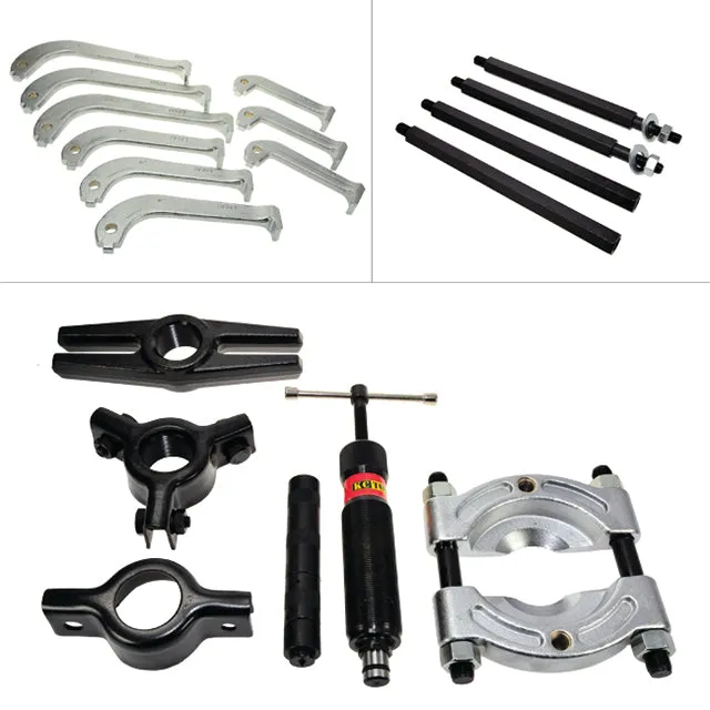 Puller Kit, 10T Hydraulic & Manual KC Tools