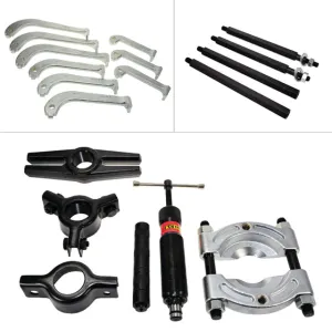 Puller Kit, 10T Hydraulic & Manual KC Tools