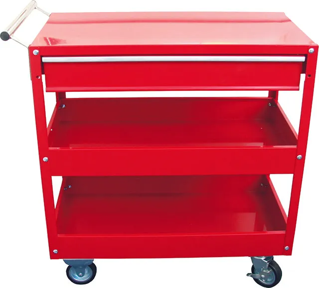 Tooltrolley, 2 Tray, Flat Top, 1 Drawer KC Tools