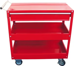 Tooltrolley, 2 Tray, Flat Top, 1 Drawer KC Tools