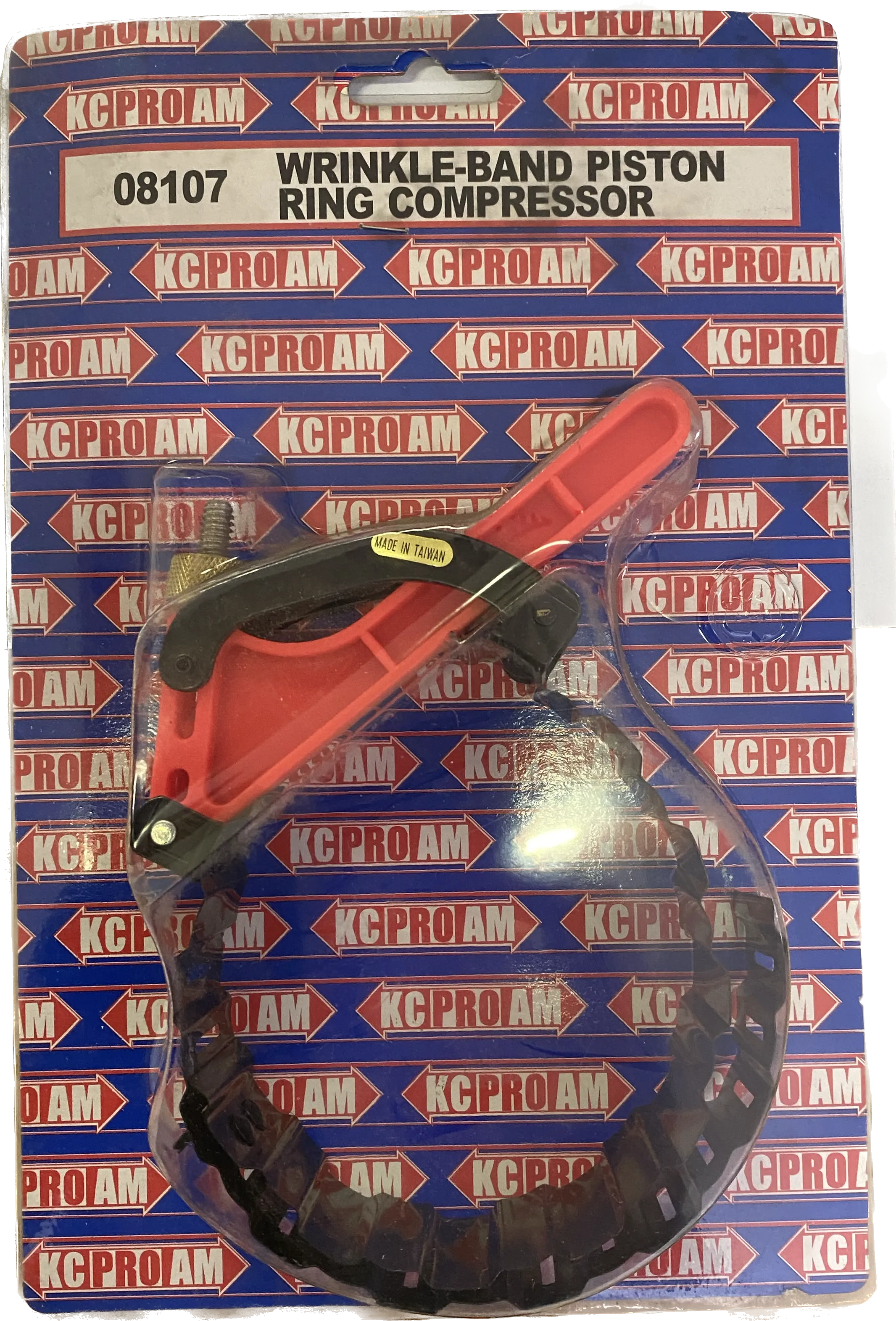 Wrinkle-Band Piston Ring Compressor KC Tools